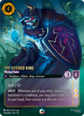 The Horned King - Wicked Ruler Disney Lorcana card