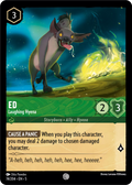 Ed - Laughing Hyena Disney Lorcana card