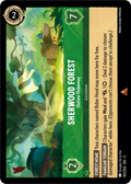 Sherwood Forest - Outlaw Hideaway Disney Lorcana card