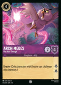 Archimedes - Has Had Enough Disney Lorcana card