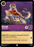 Rajah - Ghostly Tiger Disney Lorcana card