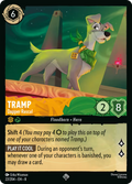 Tramp - Dapper Rascal Disney Lorcana card
