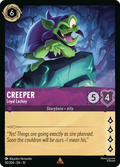 Creeper - Loyal Lackey Disney Lorcana card