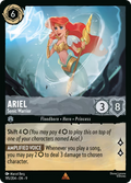 Ariel - Sonic Warrior Disney Lorcana card