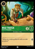 Milo Thatch - Clever Cartographer Disney Lorcana card