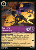 Goliath - Transformed Warrior Disney Lorcana card