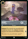 Bobby - Purple Pigeon Disney Lorcana card