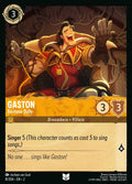 Gaston - Baritone Bully Disney Lorcana card