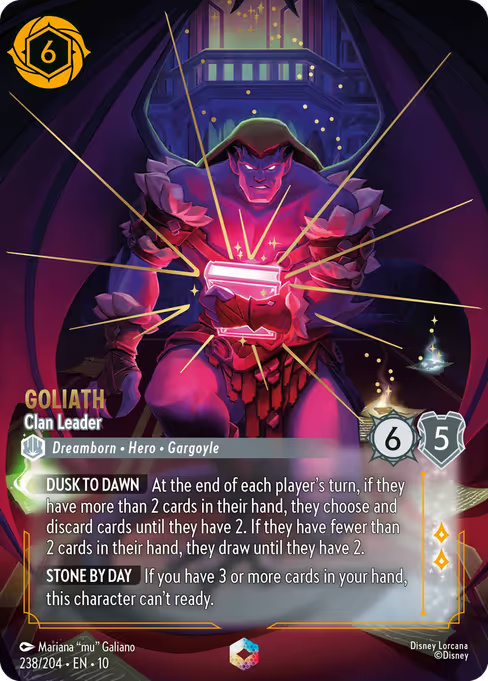 Goliath - Clan Leader Disney Lorcana card