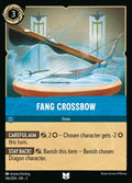 Fang Crossbow Disney Lorcana card