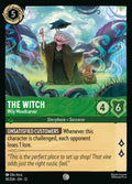 The Witch - Wily Woodcarver Disney Lorcana card