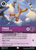 Tigger - Bouncing All the Way Disney Lorcana card
