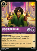 Bruno Madrigal - Single-Minded Disney Lorcana card