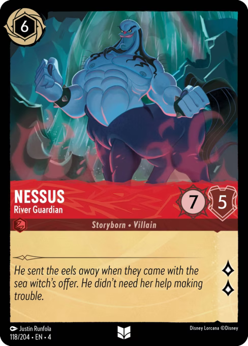Nessus - River Guardian Disney Lorcana card