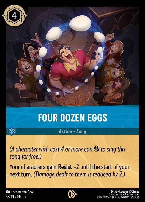 Four Dozen Eggs Disney Lorcana card