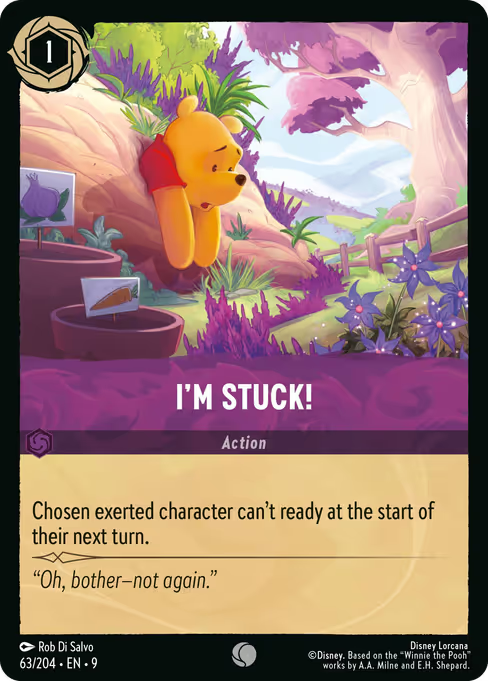 I'm Stuck! Disney Lorcana card
