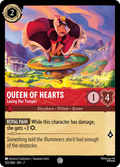 Queen of Hearts - Losing Her Temper Disney Lorcana card