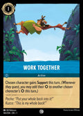 Work Together Disney Lorcana card
