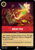 Break Free Disney Lorcana card