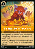 Iâ€™m Never Not By Your Side Disney Lorcana card
