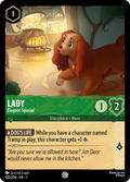 Lady - Elegant Spaniel Disney Lorcana card
