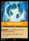 Heart of Atlantis Disney Lorcana card