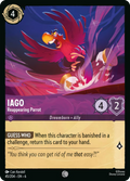 Iago - Reappearing Parrot Disney Lorcana card