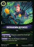 Overgrown Defenses Disney Lorcana card
