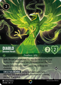 Diablo - Devoted Herald Disney Lorcana card