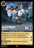 Mickey Mouse - Musketeer Disney Lorcana card