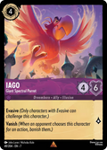 Iago - Giant Spectral Parrot Disney Lorcana card