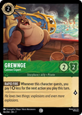 Grewnge - Cannon Expert Disney Lorcana card