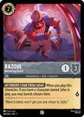 Razoul - Menacing Guard Disney Lorcana card