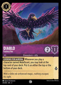 Diablo - Faithful Pet Disney Lorcana card