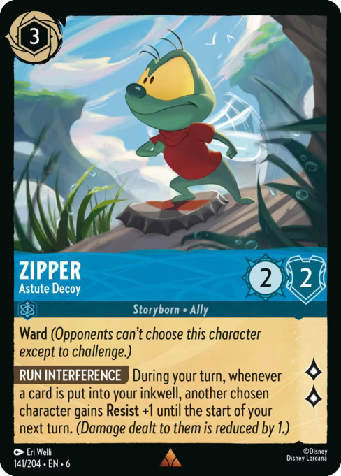 Zipper - Astute Decoy Disney Lorcana card