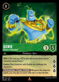 Genie - Powers Unleashed Disney Lorcana card