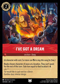 I've Got a Dream Disney Lorcana card
