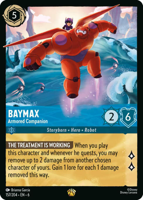 Baymax - Armored Companion Disney Lorcana card