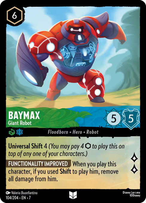 Baymax - Giant Robot Disney Lorcana card