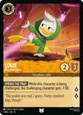 Louie - One Cool Duck Disney Lorcana card