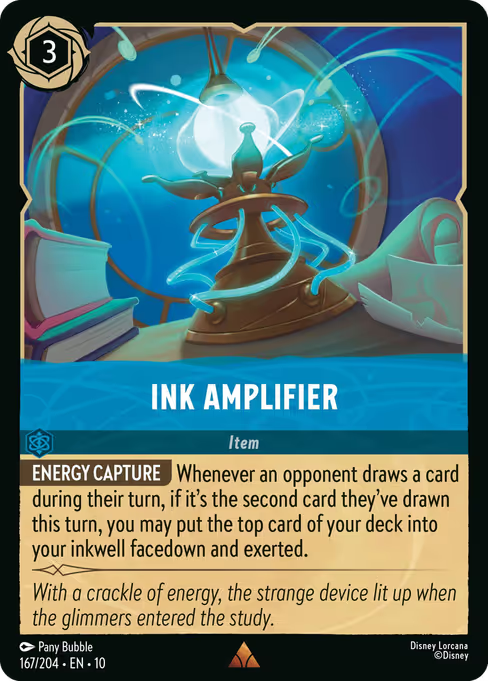Ink Amplifier Disney Lorcana card