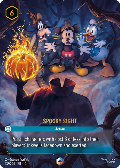Spooky Sight Disney Lorcana card