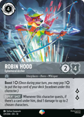Robin Hood - Ephemeral Archer Disney Lorcana card