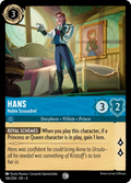 Hans - Noble Scoundrel Disney Lorcana card