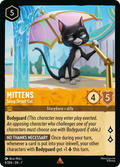 Mittens - Sassy Street Cat Disney Lorcana card