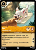 Bolt - Dependable Friend Disney Lorcana card