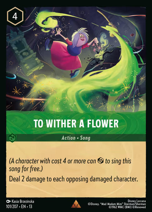 Broken Pod Disney Lorcana card