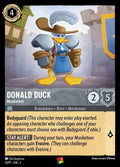 Donald Duck - Musketeer Disney Lorcana card