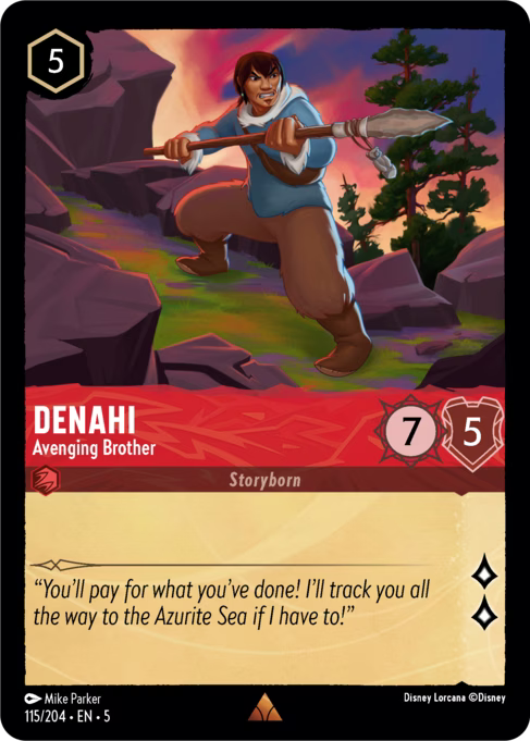 Denahi - Avenging Brother Disney Lorcana card