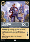 The Prince - Never Gives Up Disney Lorcana card
